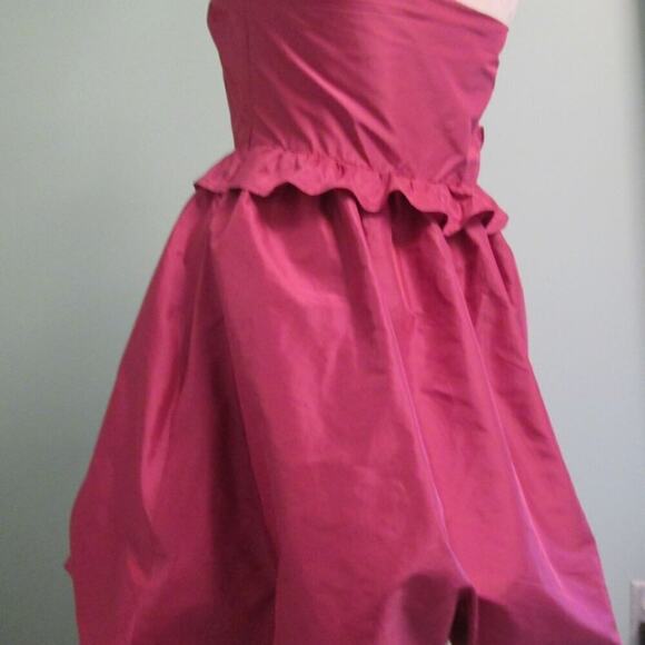 Cynthia Rowley Lulu Silk Babydoll Mini A-Line Dress-Rose-6-NWT - Picture 5 of 15